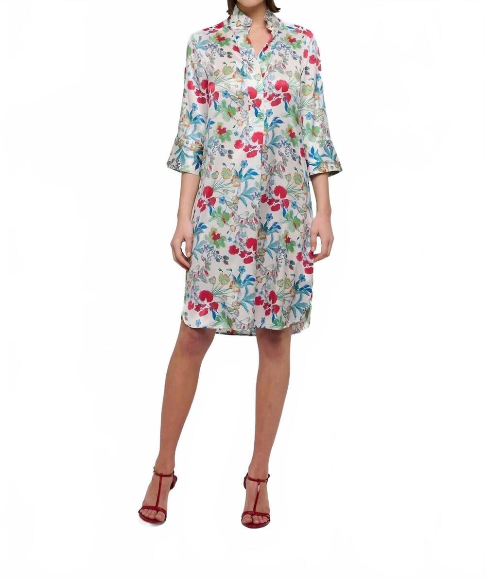 NEW DEA KUDIBAL kamillesdea midi dress in fleurette leche